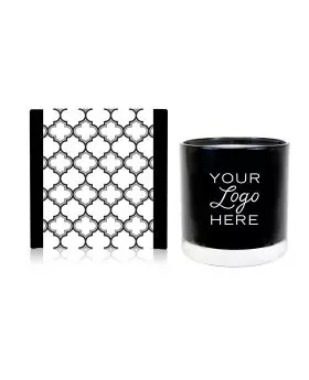 11 Oz Black Moroccan Candle Gift - QHE (Quality High End)