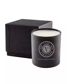 Premium High End 11Oz Black Candle in 2 Pc Gift Box - PHE