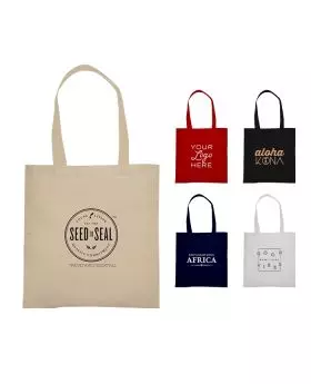 12 Oz Heavyweight Durable Canvas Promotional Magazine Tote