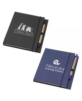 Recycled Journal and Eco Pen Combo Set