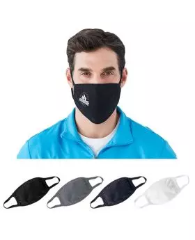 Double Layer 100% Jersey Cotton Face Mask for Rush Shipping