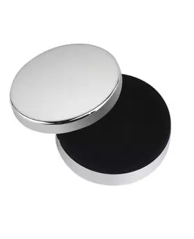 Silver Round Box with Liner