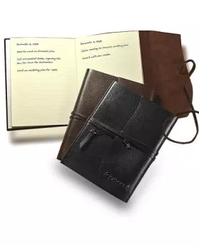 Premium Leather Wrap Journal