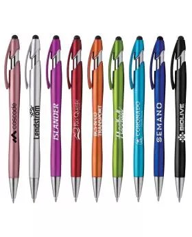 Ultra Trendy Matte Metallic Color Play Stylus Metal Pen