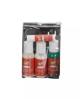 4 Piece Sunny Day Gift Set in Clear Zippered Pouch