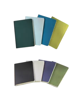Metallic Soft Leatherette Journal Book