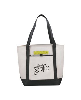 Nonwoven PolyPro Grocery Boat Tote