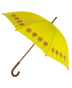 Custom Full Color Designer Fashion 48 Inch Arc Umbrella in CYMK