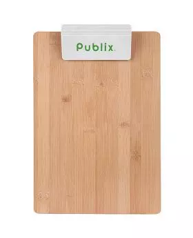 Bamboo Wooden Essential Clipboard 9 x 12.5