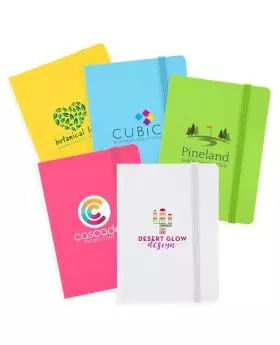 Full Color CMYK Bright Tropical Colors Small Journal 4x5.5