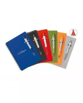 Highlighter and Pen 6 x 8 Notebook Buddy Combo