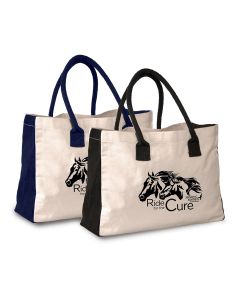 10 Oz Cotton Tote Bag with Gusset Accents