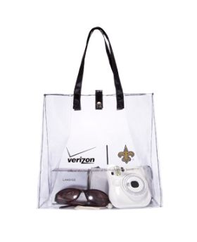 Clear Stadium Approved Shoulder Tote