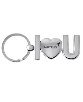 I Love You Key Chain with Heart