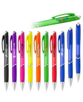 Blue Ink Translucent Color Pen