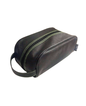Quality Leatherette Dopp Kit Case with Handle