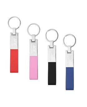 Bold Colorplay Leatherette Key Chain