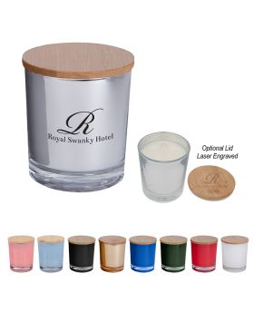 5.25 Oz Candle with Wooden Lid - VSPE (Value Speed)