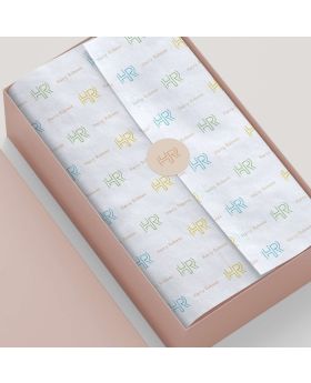 Full Color Printed Tissue Paper 10x15 Sheets