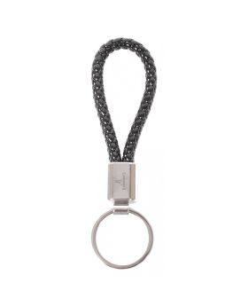 Stylish Braided Leather Key Chain