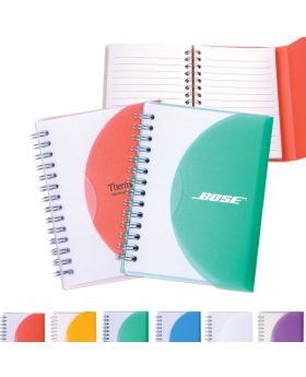5x4 Spiral Bound Flexible Color Notebook Medium