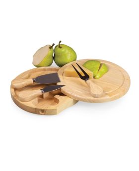 Universal Swivel-Closing Cheese Board with Tools Set
