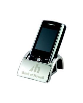 Nickel Plated Cell Phone Holder
