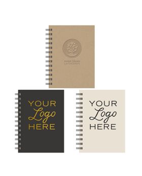 100% Recycled Eco Friendly Spiral Notebook 5x7