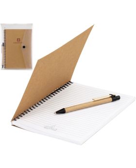 Junior 7 x 10 Eco Notebook & Pen Pouch