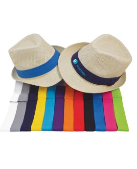 Fedora Hat with Stylish Accent Color Band