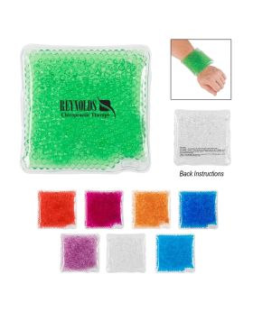 Square Shaped Gel Bead Packs for Hot and Cold