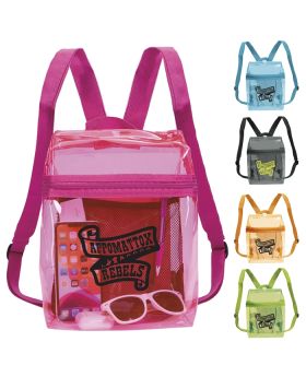 Colorplay Translucent Designer Sturdy Strap Backpack