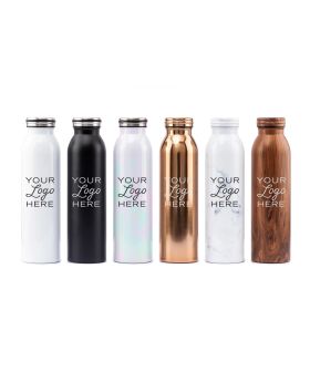 20 Oz Designer Stainless Steel Bottle Iridescent and Patterned