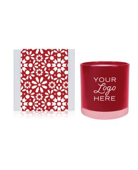 11 Oz Red Signature or Holiday Designer Candle Gift - QHE (Quality High End)