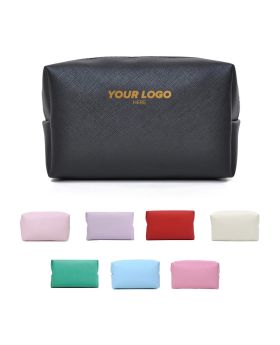 Premium Crosshatch Diamond Textured Dopp Kit Toiletry Bag