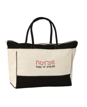 Large 16 Oz Heavy Duty Tote Around Bag and Weekender