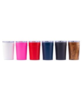 12 Oz Matte Color Coated Modern Stainless Steel Tumbler