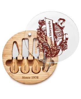 Wine and Cheese Board Portable Kit