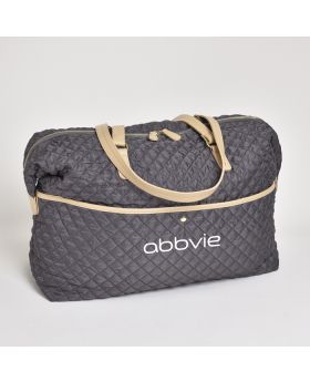 Luxury Quilted Fashion Overnight Weekender Travel Bag