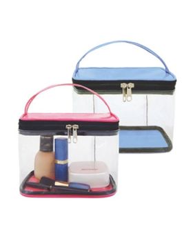 Clear Travel Case with Carry Handle