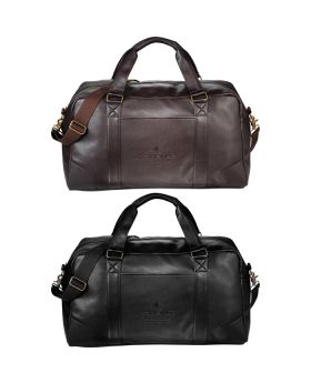 Executive Premium Leatherette Oxford Weekend Duffel Bag