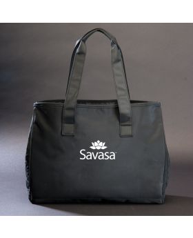 Quilted Designer Black Travel Bag