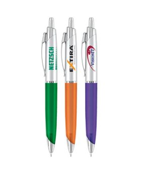 Satin Silver and Accented Color Play Pen