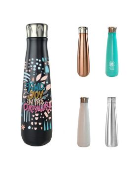 16 Oz Trendy High Quality Color Bright Vacuum Insulated Bottle