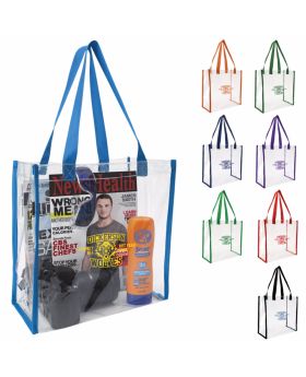 Express Clear Stadium Tote Bag Size 12x12x6